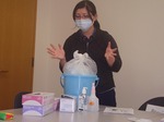 ノロウイルス対策　The measure against Noro virus.